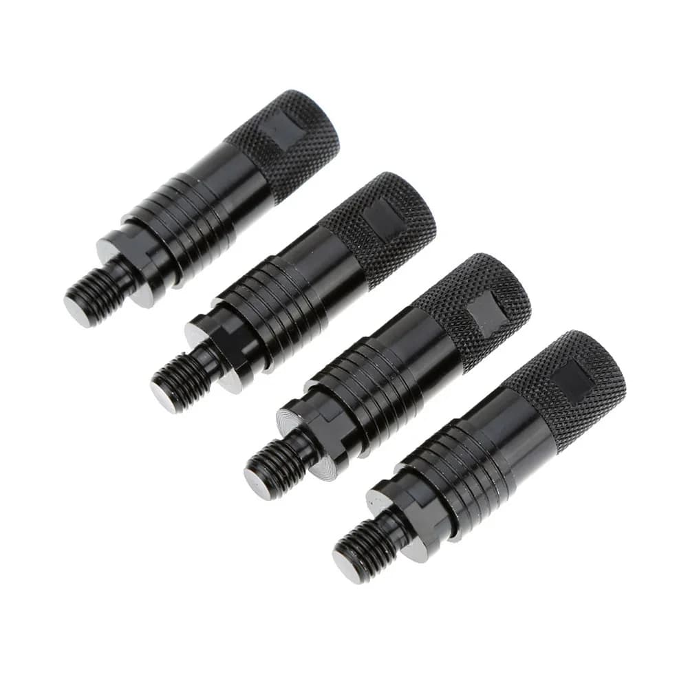 4 connecteurs rapides pour rod pod et supports de canne - fixation d'alarme de touche pêche carpe