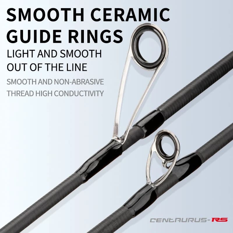 Canne voyage CEMREO multisections carbone - Modèle RS-P pour spinning et casting qualité premium