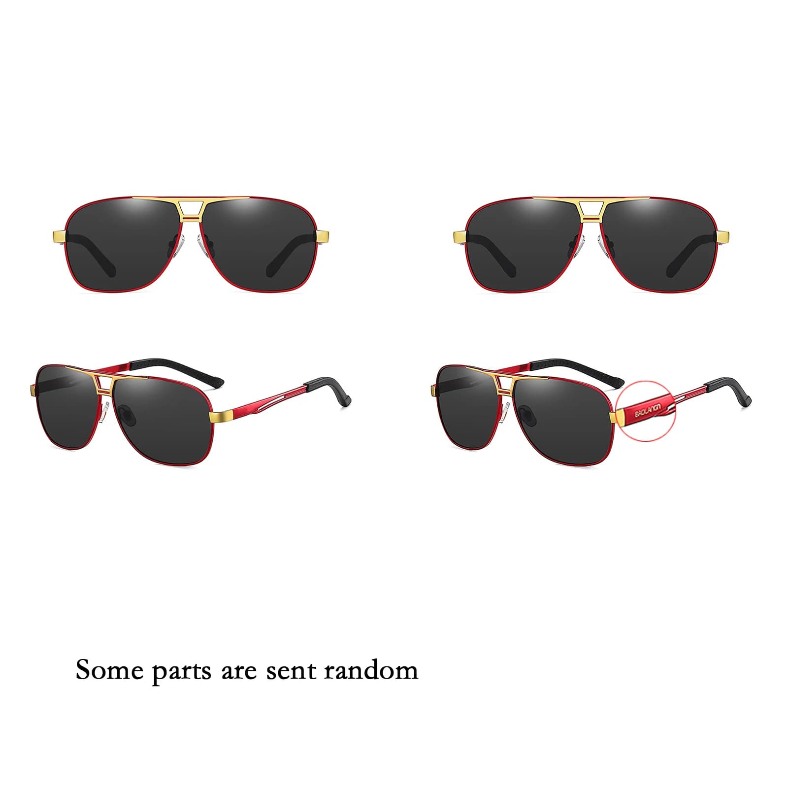Lunettes de soleil polarisées photochromiques vintage pour homme - Conduite et pêche UV400