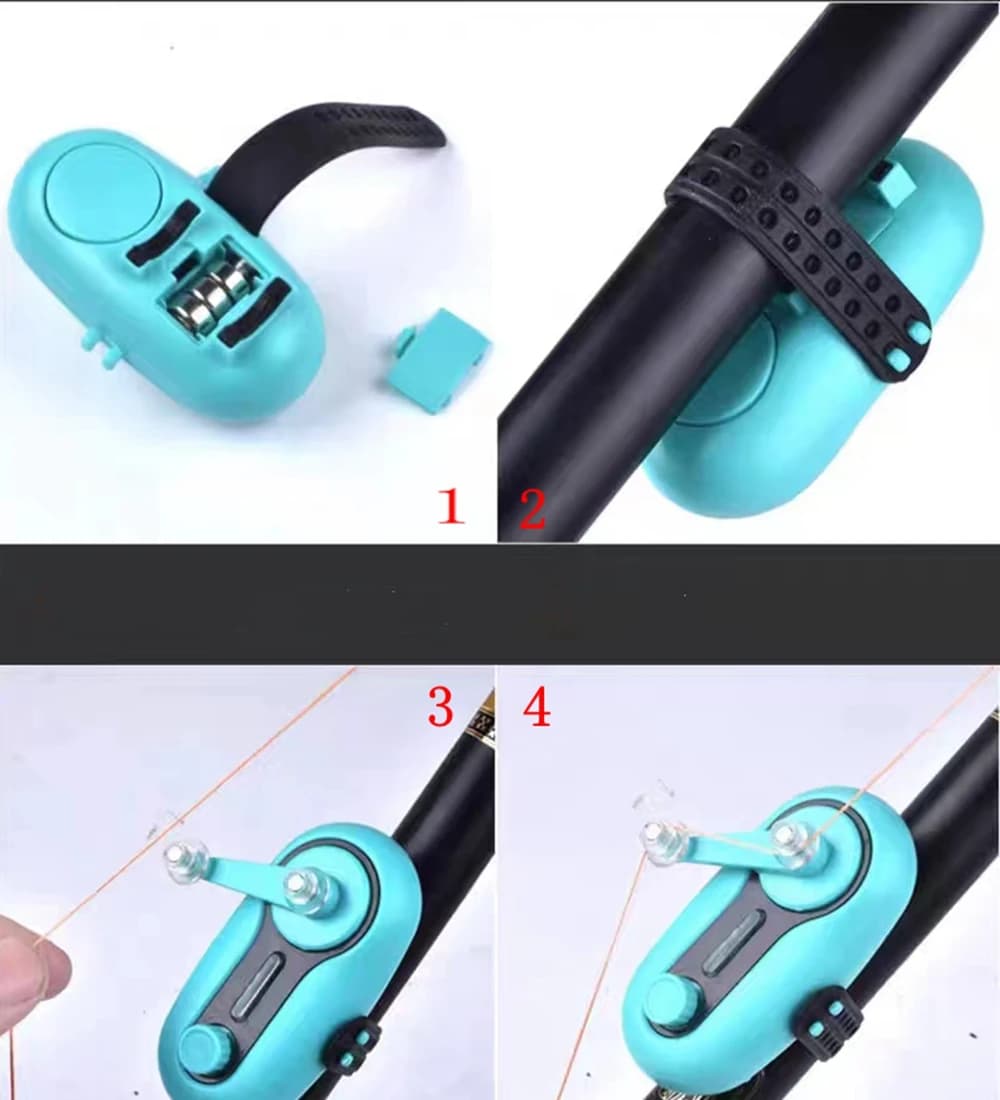 Alarme électronique pêche avec buzzer et lumière - Détecteur de touche sonore et visuel pour mer