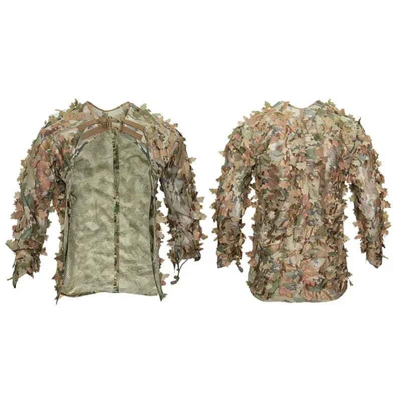 Ghillie Suit Chasse Pêche - Tenue Camouflage Jungle Professionnelle Homme Femme