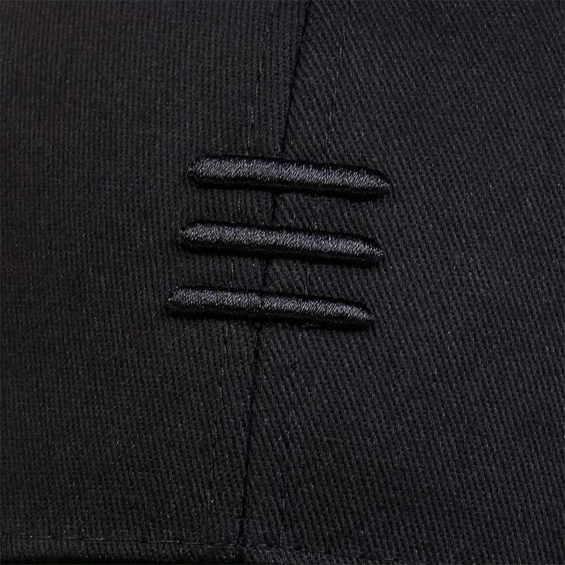 Casquette hip hop mesh brodée - Trois motifs pour pêche urbaine et outdoor lifestyle
