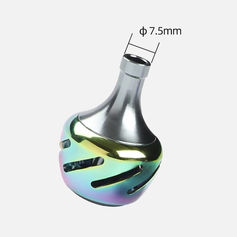 Manivelle moulinet pêche ROLLFISH poignée métal bouton ergonomique bras oscillant modification DIY
