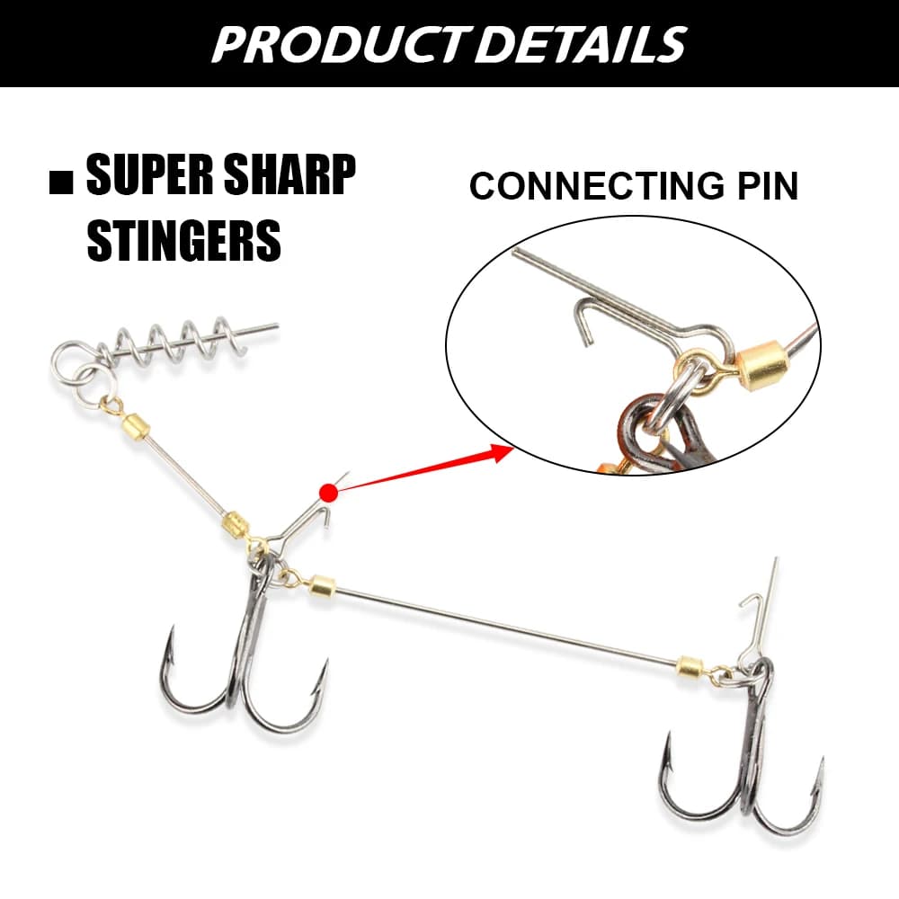 Leurre souple Spinpoler Big Fish avec hameçon Stinger Rig 14cm 18cm pour la pêche en mer