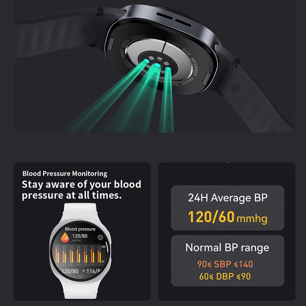 Smartwatch GPS 8 Mini 2025 - Étanche IP68 avec boussole pour pêche en eaux profondes