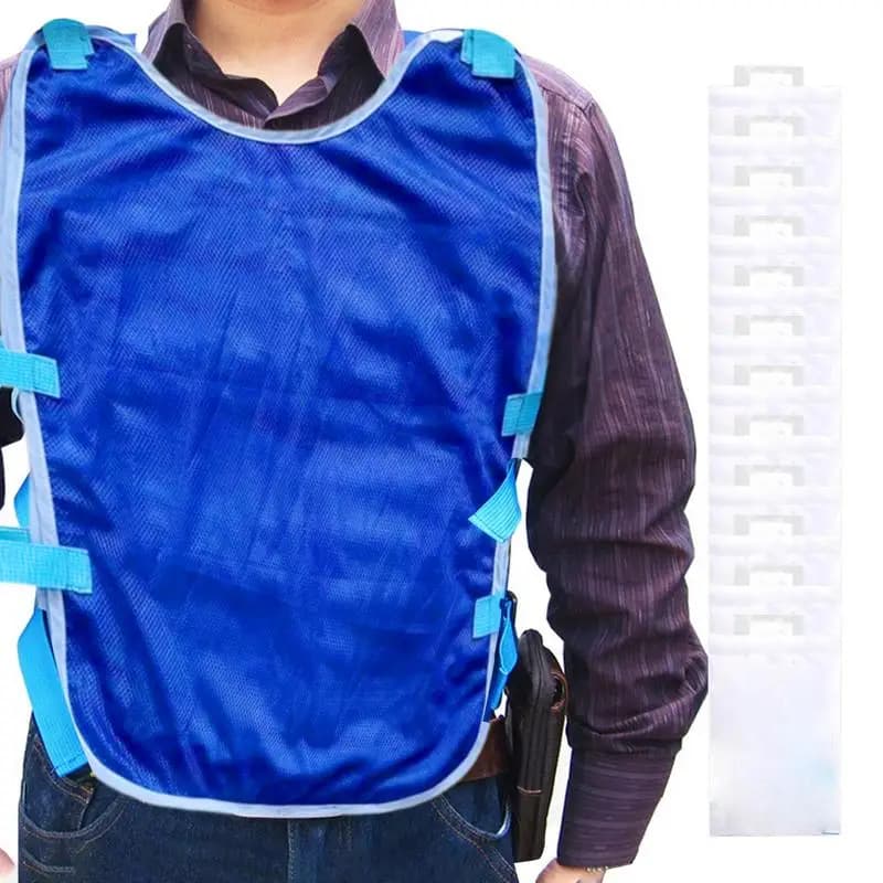 Veste Rafraîchissante Homme Femme pour Canicule et Protection Haute Température
