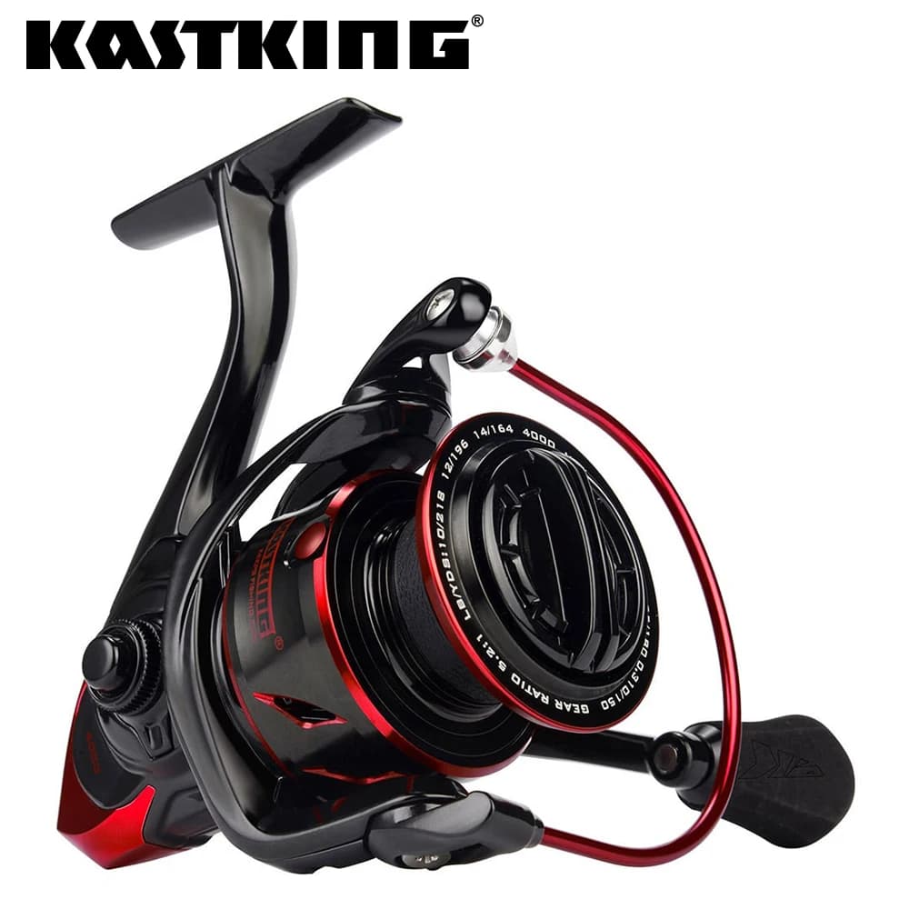Moulinet Spinning KastKing Sharky III 18KG - Résistance à l'eau innovante pour pêche du brochet et du sandre