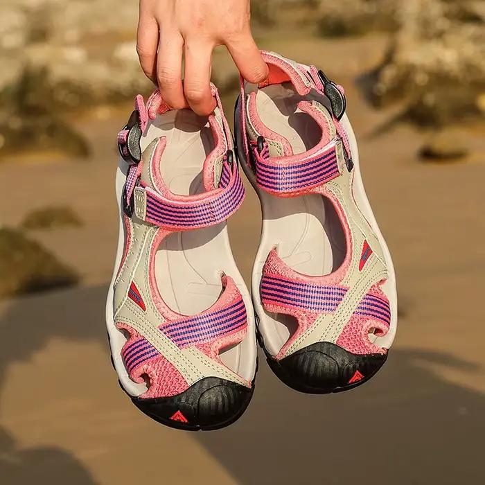 Chaussures de pêche en caoutchouc respirantes Humtto - Sandales maille air pour homme et femme été plage