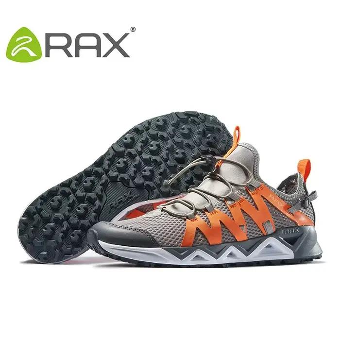 Chaussures de pêche Rax respirantes à séchage rapide pour homme et femme avec semelle PU trouée anti-dérapante