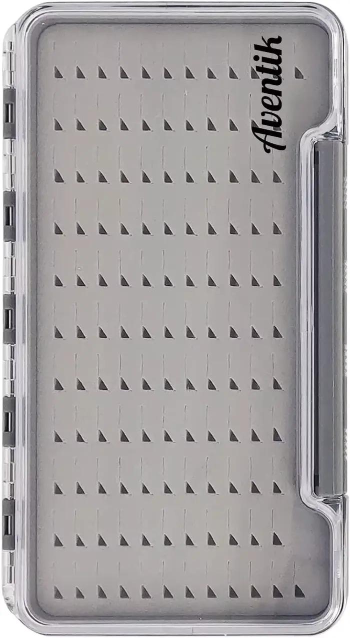 Boîte pêche étanche magnétique - Coffre rangement leurres 6-18 compartiments - Matériel pêche fly