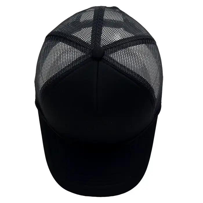 Casquette baseball mesh 5 panneaux logo personnalisable pêche sport snapback protection sol dad hat
