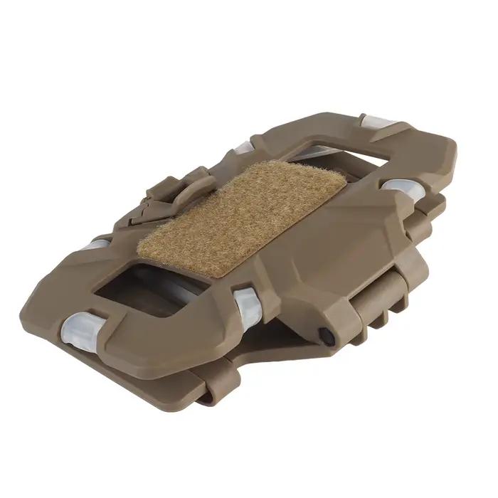 Support téléphone tactique MOLLE - Plateau pliant navigation pour pêche en kayak ou bordure