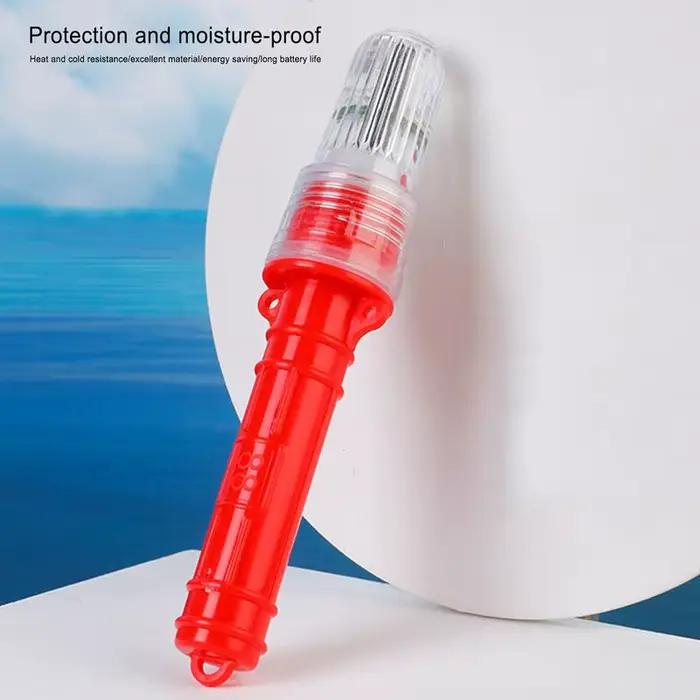 Lampe de signalisation marine LED étanche - Feu de pêche à double flash pour filets et bouées