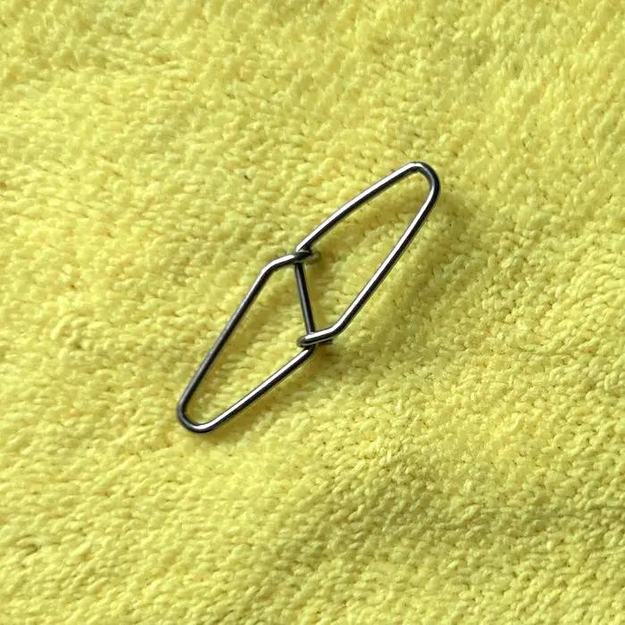Diamant Pin Fishing Swivel Snap DNDYUJU 50-100 Pièces Acier Inoxydable Connecteur Leurres Accessoires