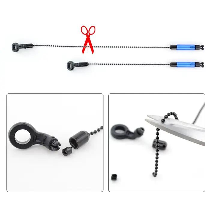 Set d'alarme sans fil Hirisi SQ-2 waterproof - 1+2 alertes LED/son pour pêche carpe connectée
