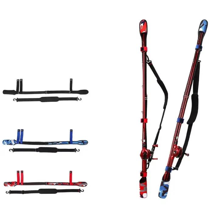 Ceinture porte-canne pêche 90-160cm avec étui protecteur - Accessoire de transport portable pour matériel