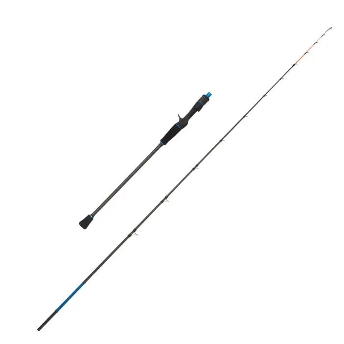 Canne pêche titane octopus seiche ROLLFISH 1.75m action 8:2 carbone casting mer boat jigging