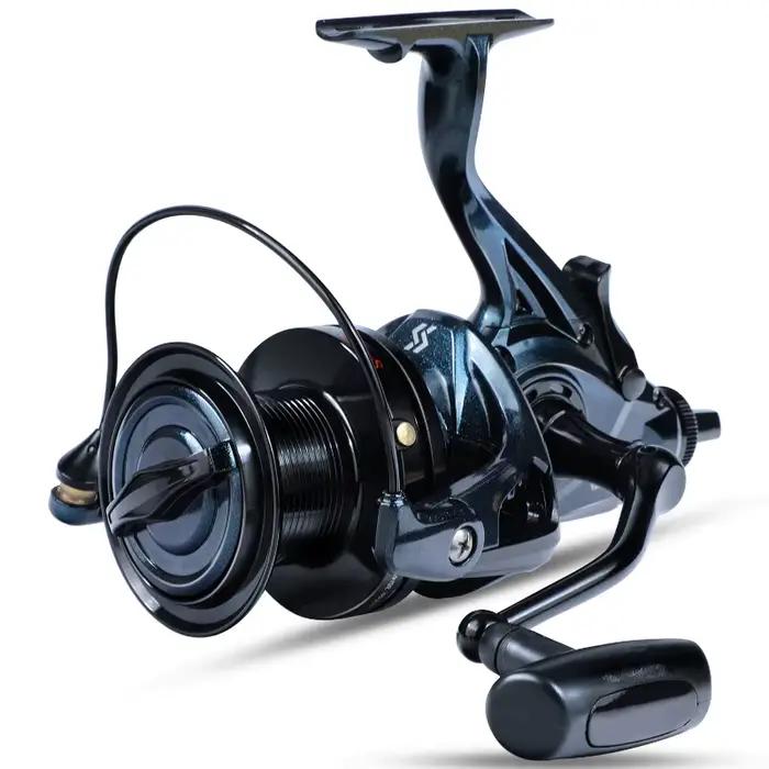 Moulinet spinning surfcasting Sougayilang full métal 13+1BB drague 25KG pour pêche traîne et surf mer
