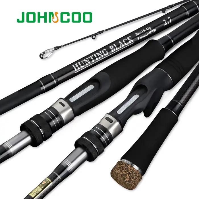 Canne mer carbone JOHNCOO 2.7m-3.0m puissance MH/H pour bar et pêche côtière en 3 sections