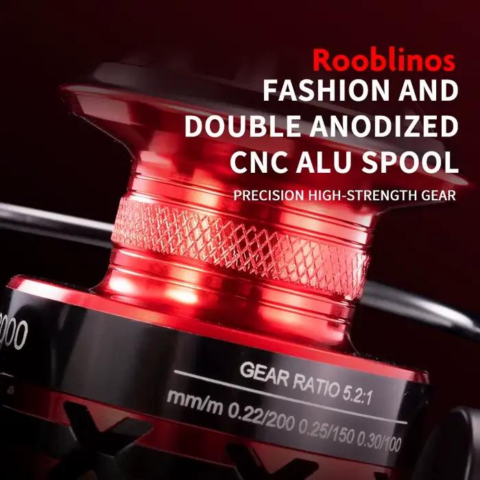 Moulinet Rooblinos HT Spinning pour pêche truite et carpe en eau douce et eau salée