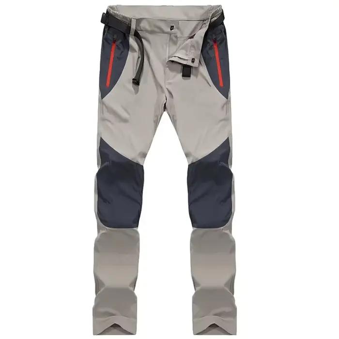 Pantalon cargo printemps été pêche imperméable séchage rapide - Taille 4XL homme outdoor trekking