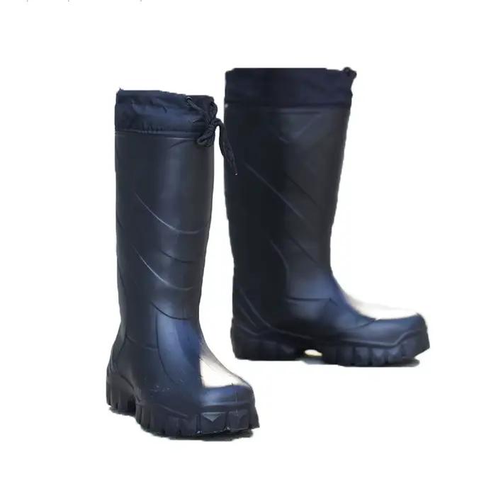 Bottes de pêche à la mouche imperméables chaudes pour hiver avec cuissardes intégrées pêche et chasse