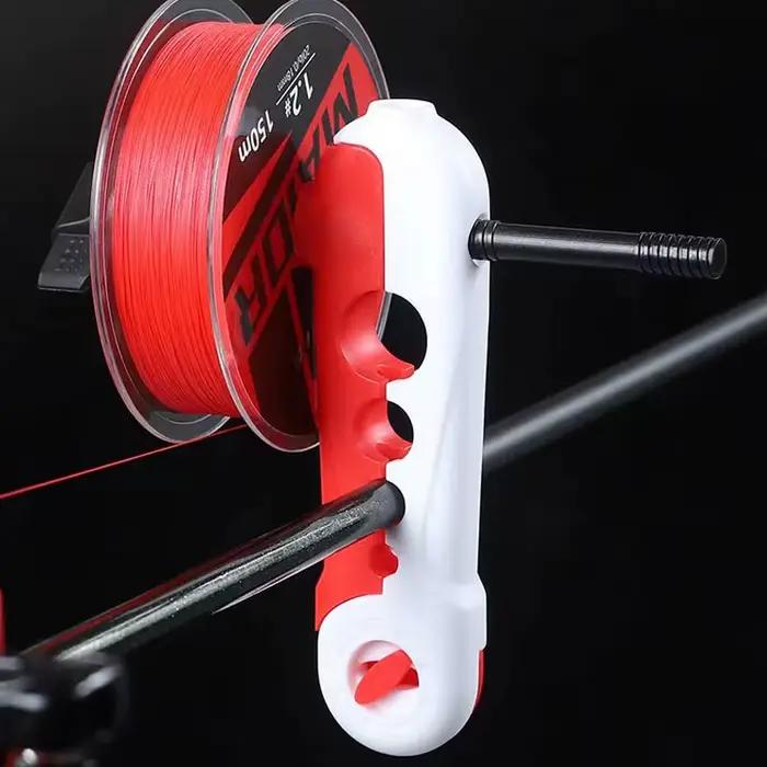 Enrouleuse ligne pêche portable ABS - machine à bobiner moulinet casting et spinning pratique
