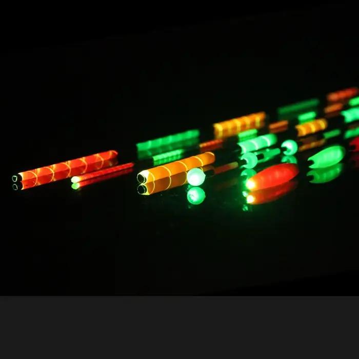 Flotteur lumineux LED ultra sensible pour pêche de nuit avec indicateur de touche et changement de couleur