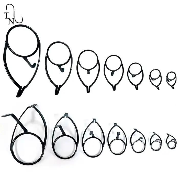 Accessoires montage cannes TN16-1 2 pièces guides mer anti-rouille finition adamant DIY