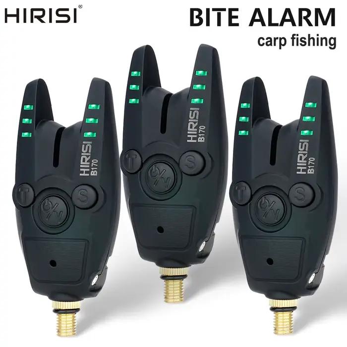 Alarme de touches haute qualité Hirisi B170 pour carpe - Volume, tonalité, sensibilité réglables accessoire essentiel
