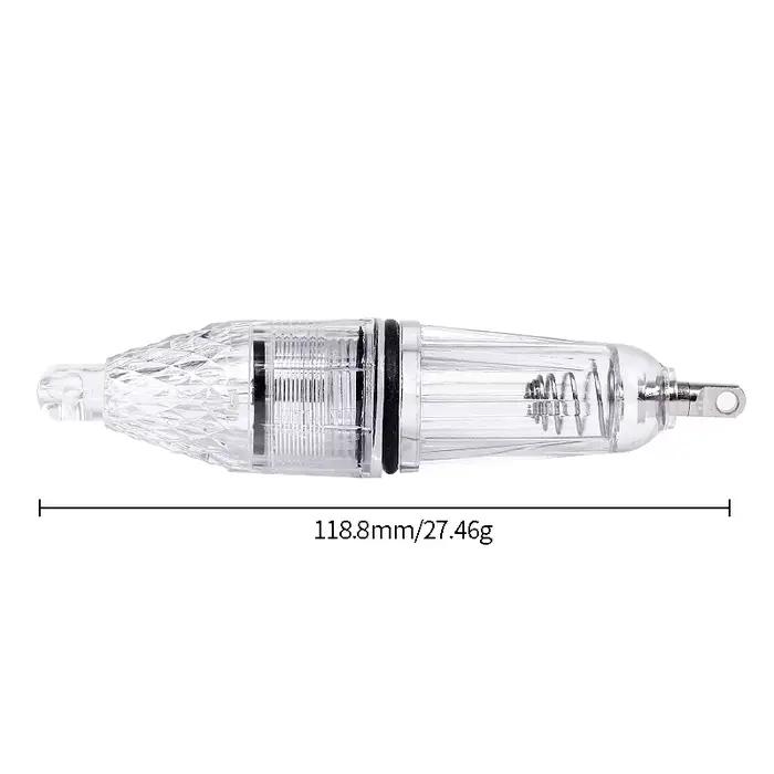 Kit lampe LED pêche nocturne sans pile - Appât lumineux bateau pour mer et casiers crevettes