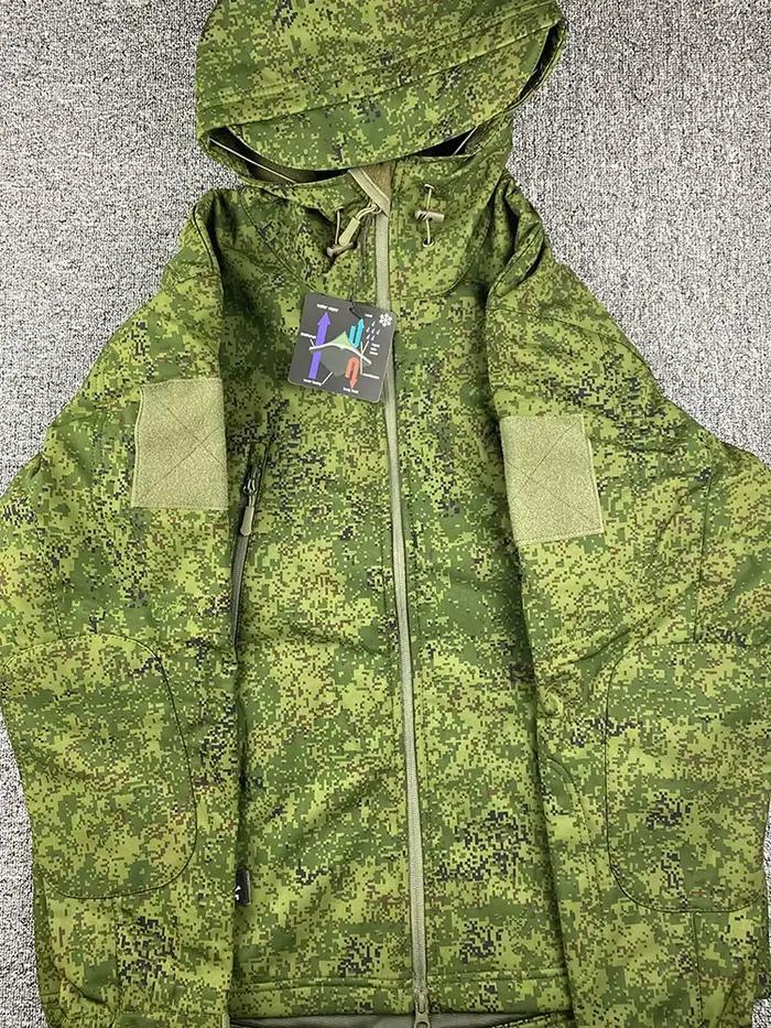Combinaison assault camouflage EMR softshell polaire imperméable pour pêche et chasse