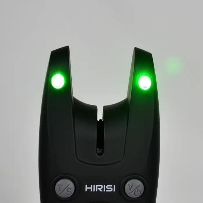 Alarme à poisson sans fil Hirisi S5 en ABS pour pêcheurs occassionnels et professionnels usages et cadeaux spéciaux