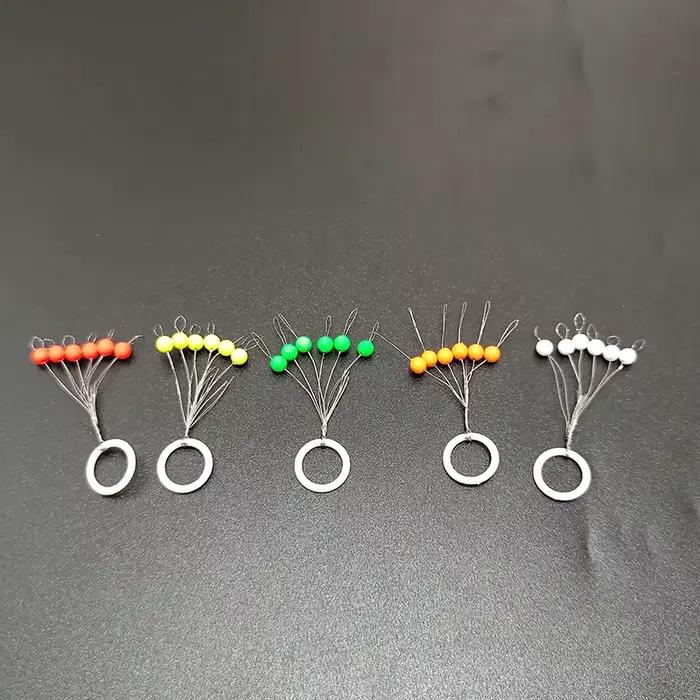 Flotteur 7 Étoiles Rond pour Carpe, 30 Pièces Lot, 5 Couleurs et 10 Tailles (00 à