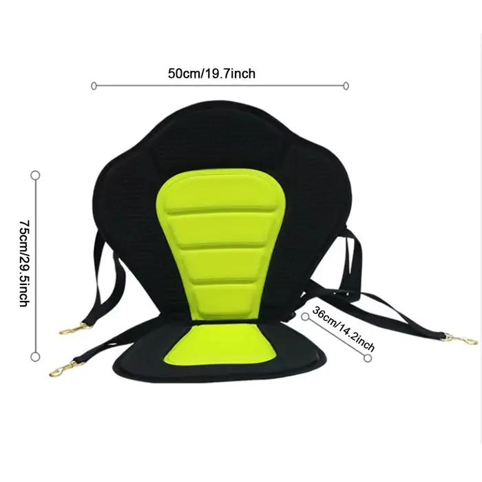 Siège réglable avec dossier pour paddle kayak support pêche canoë rafting rangement sac antidérapant confort sécurité navigation expérience unique