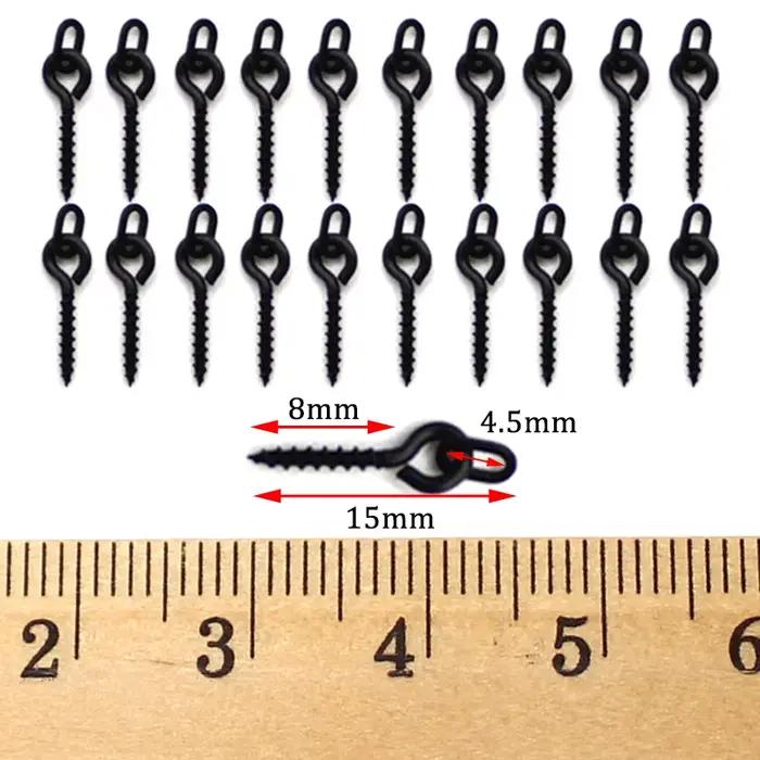 Accessoires carp fishing D-rig zig rig method feeder avec perles connecteurs et aligneurs de ligne