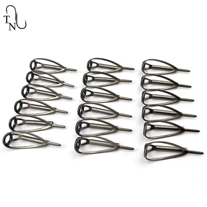 Kit 5 pièces TN99 TUCRLST anneaux guidon canne pêche rechange réparation eau salée