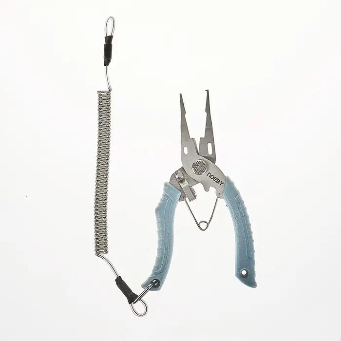 Pinces multifonctions NOEBY en acier inoxydable - Pour décrocher hameçons et couper fils de pêche