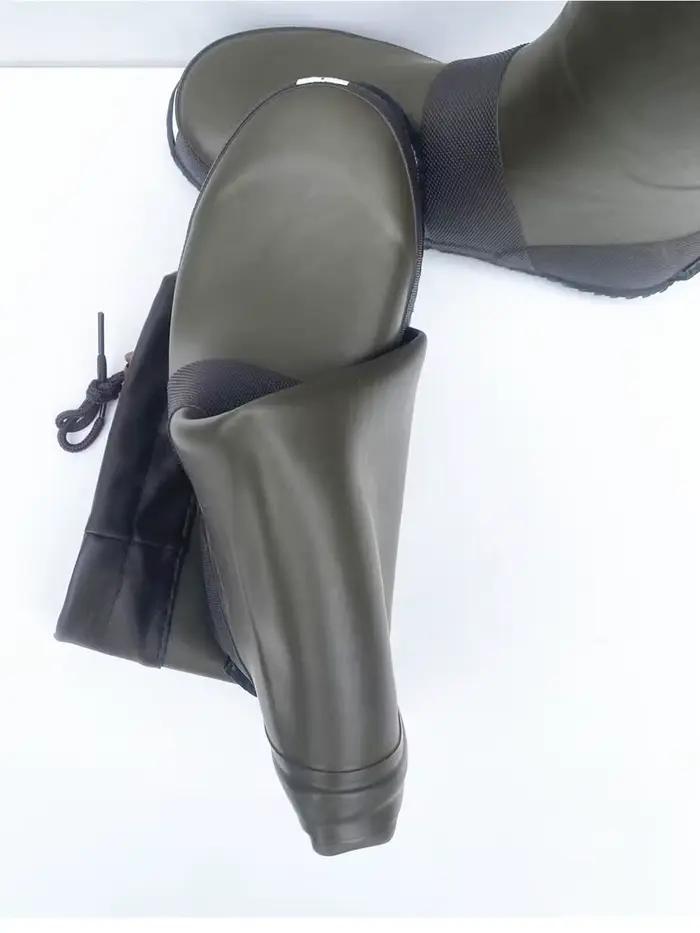 Bottes de pluie étanches légères pour pêche, randonnée et camping hommes femmes