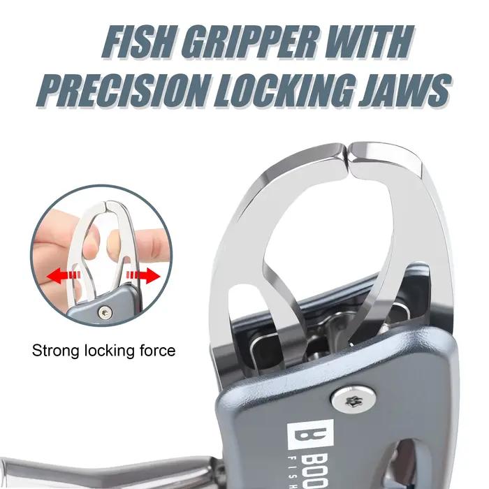 Pince de préhension pour poisson en alliage d'aluminium léger et robuste accessoire pêche