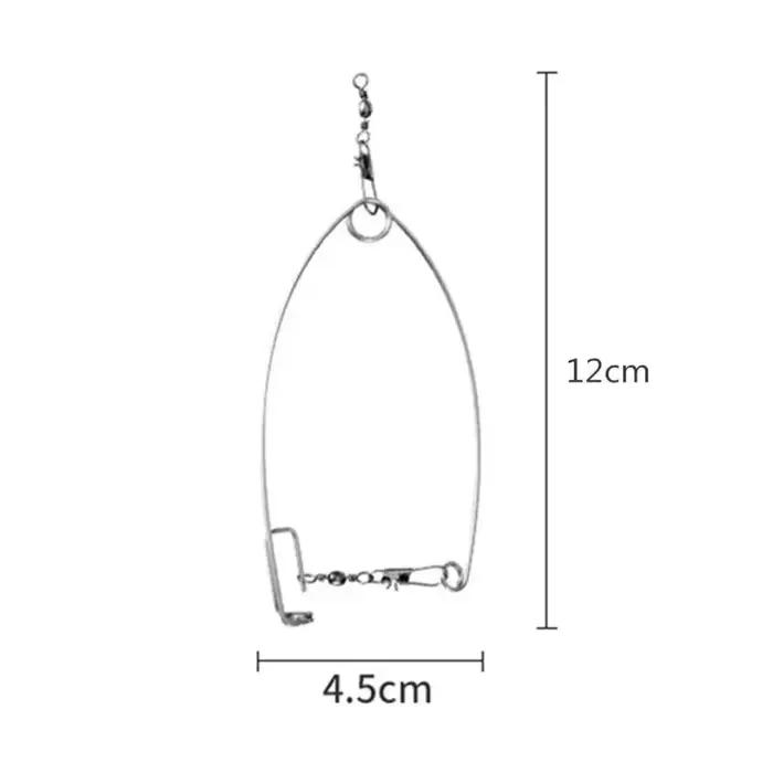 2 pièces God Hook Dispositif de Pêche Automatique avec Ressort de Déclenchement pour la Pêche en