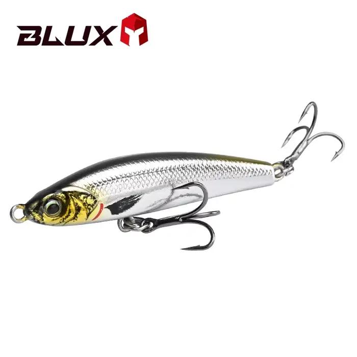 Leurre dur pêche en mer BLUX EXILE 50, leurre sinking pencil 8g 50mm, appât minnow wobbleur sans hameçon