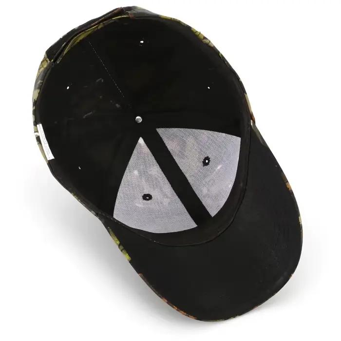 Casquette baseball biomimétique feuilles camouflage outdoor training montagne pêche