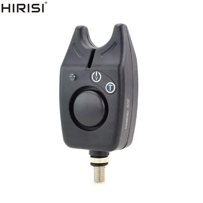 Alarme de touche Hirisi pour pêche à la carpe - Détecteur de touches avec indicateur lumineux - Accessoires pêche carpe