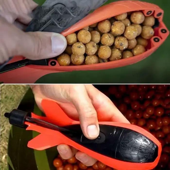 Rocket Feeder Spod pour pêche à la carpe - Lanceur d'appâts et pellets pour amorçage précis