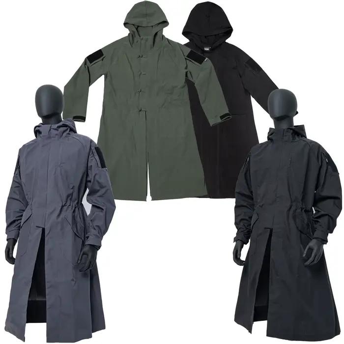 Manteau longue pêche avec capuche - Vêtement technique outdoor pour pêcheurs exigeants