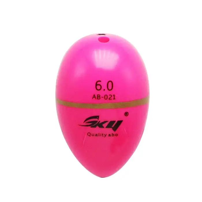 Flotteur de pêche mer lumineux haute visibilité avec bâtonnets amovibles et insert ABS anti-choc pour pêche en surf
