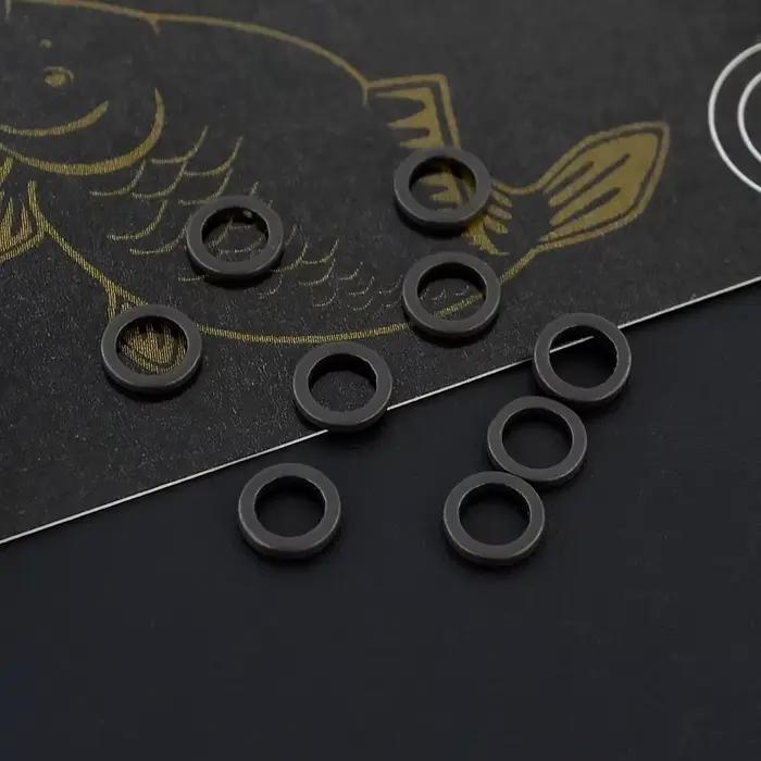 60 anneaux rig pêche carpe tailles multiples - O rings 2.0mm à 5.1mm pour montages hameçons liens