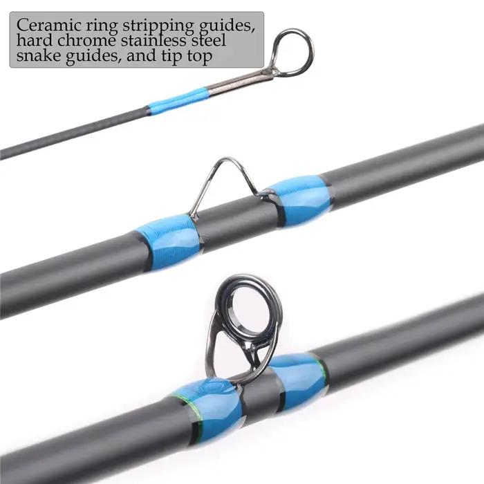 Canne nymphe Maximumcatch 10ft/11ft 2-4wt carbone IM10 action rapide 4 sections pour pêche fine truite ombre