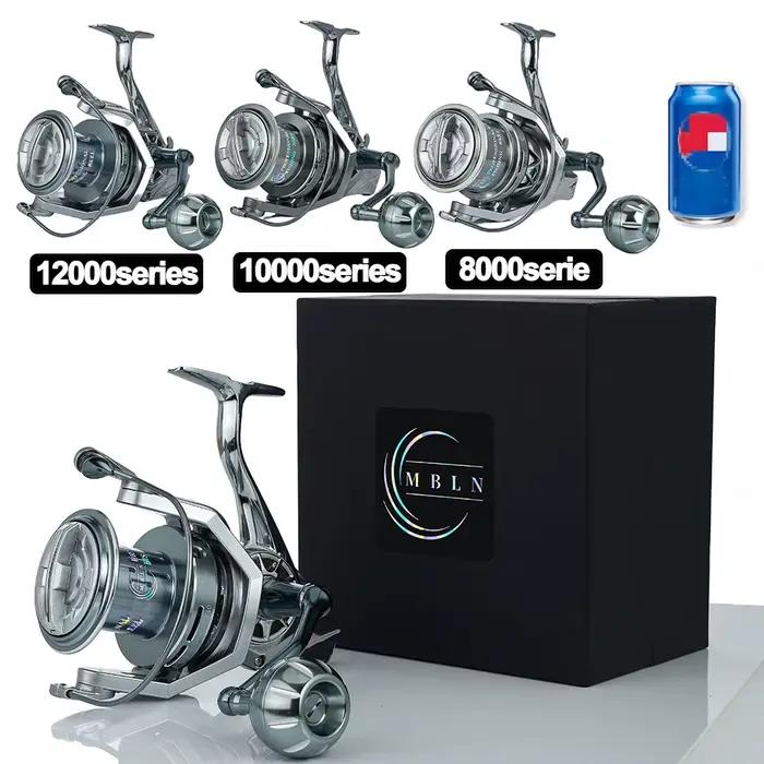 Moulinet de pêche surfcasting mer robuste MBLN 35kg drague métal résistant corrosion